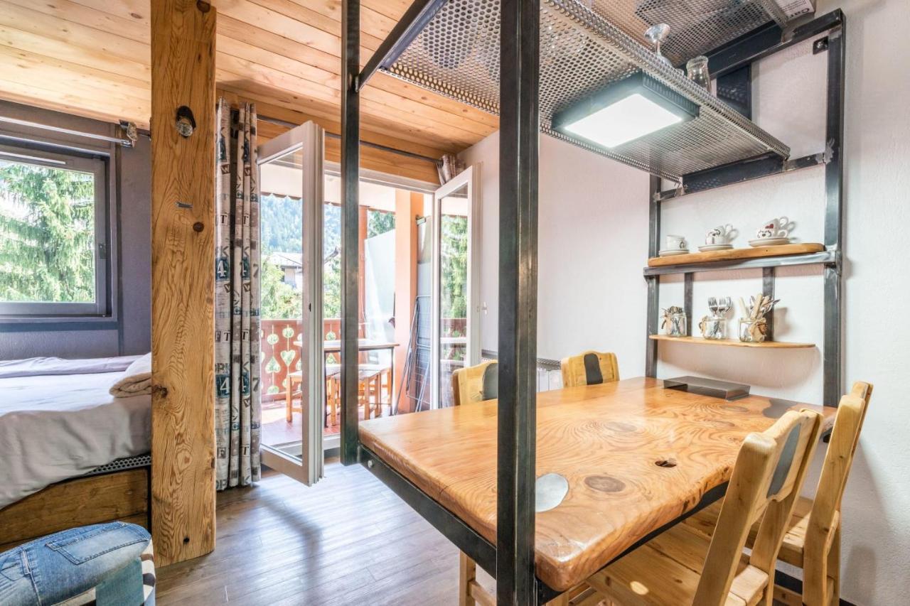 Modern Apt With Mont-Blanc View Chamonix Bagian luar foto