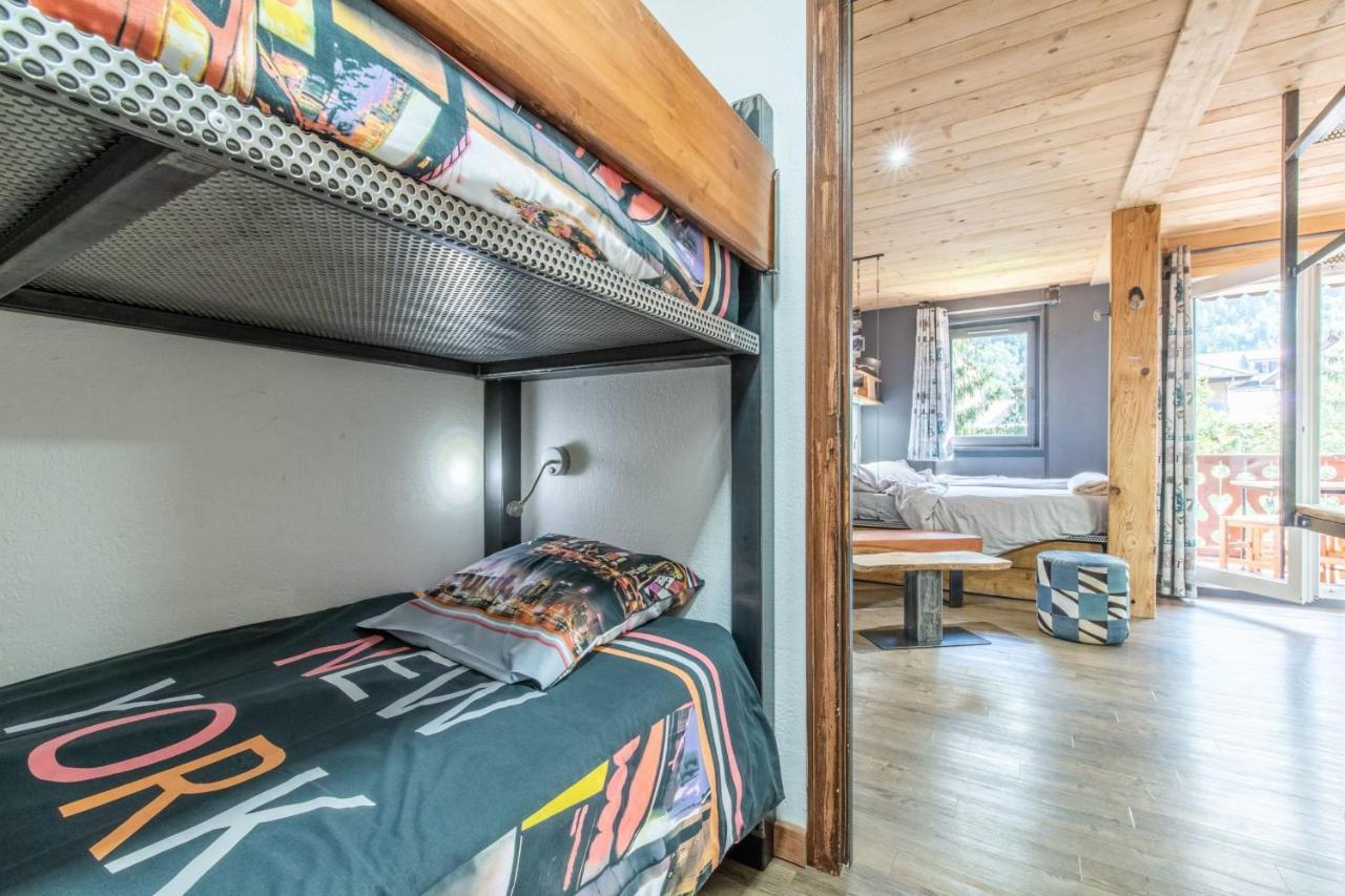 Modern Apt With Mont-Blanc View Chamonix Bagian luar foto