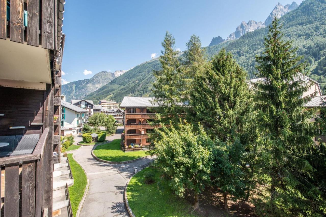 Modern Apt With Mont-Blanc View Chamonix Bagian luar foto